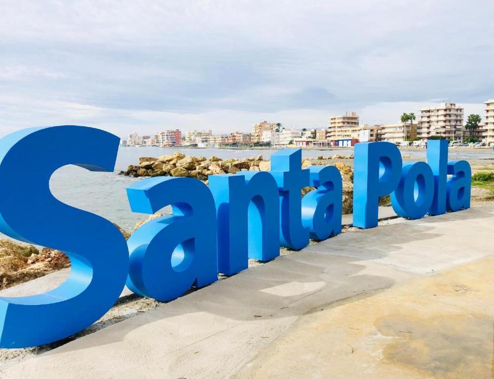 Pet Friendly - Apartamento Centrico Y Cerca De La Playa Santa Pola Luaran gambar
